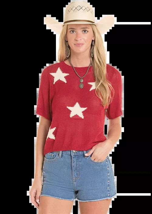 Rock and Roll Star Sweater Tee