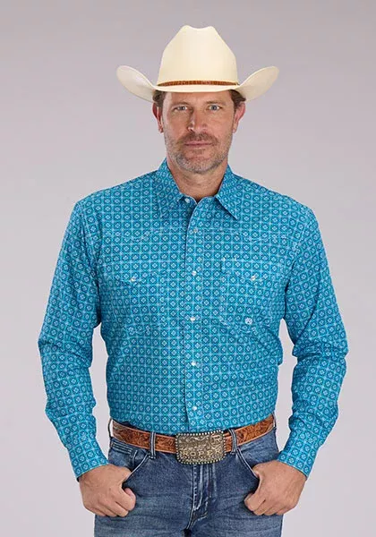 Roper Men's Long Sleeve Snap Front Shirt