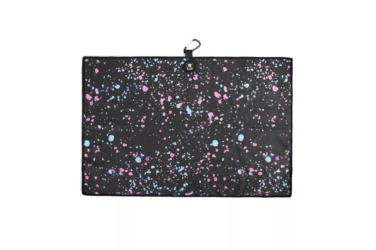 Shank It Golf Paint Splatter Magnetic Golf Towel