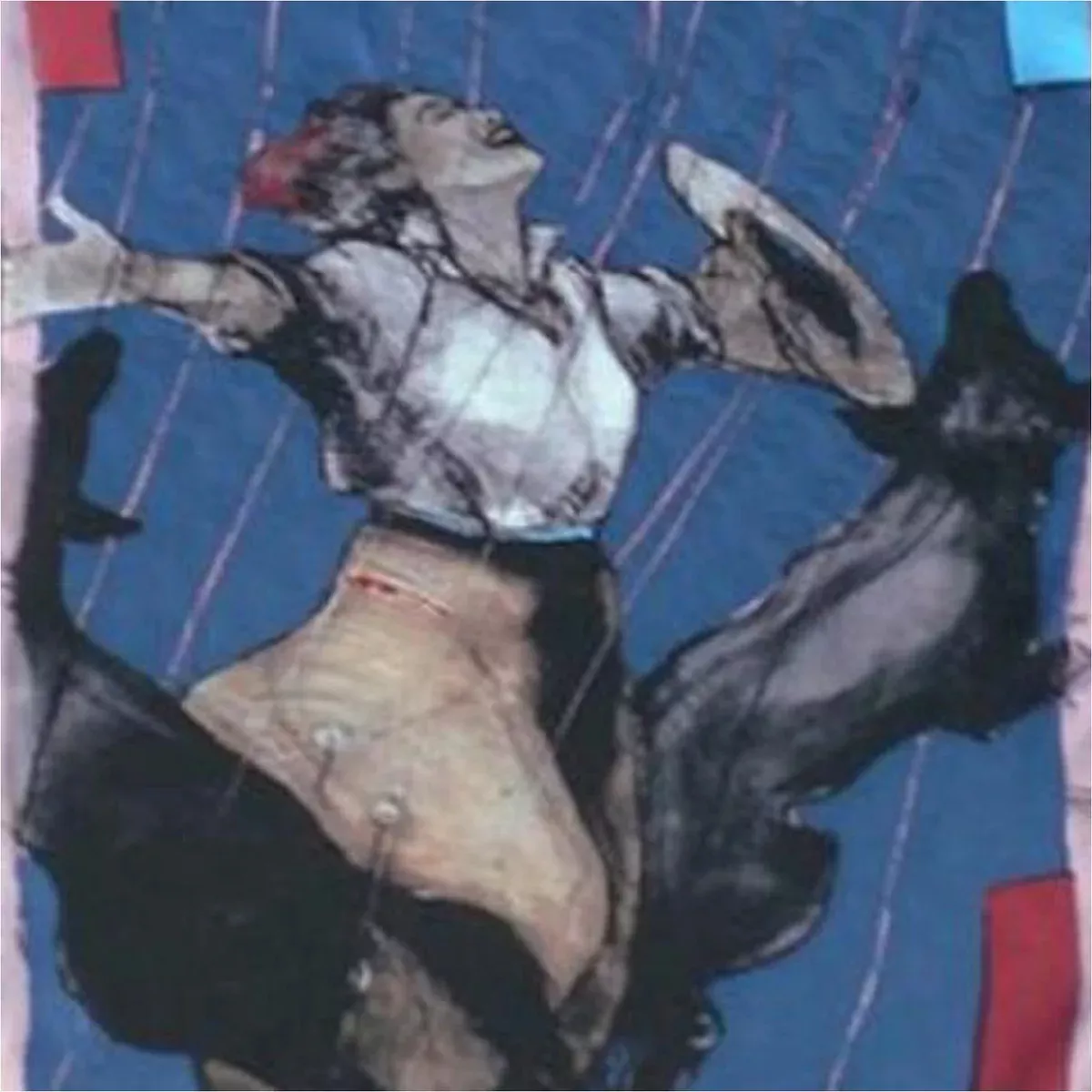 Silk Scarf - Rain Dance by Donna Howell Sickles