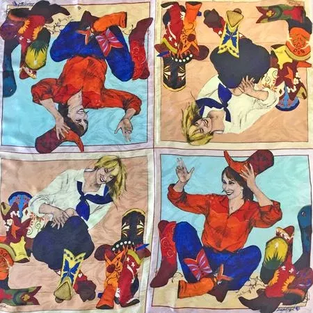 Silk Scarf - Soul Searching