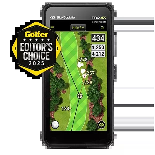 SkyCaddie Pro 4X GPS Golf Tour Book