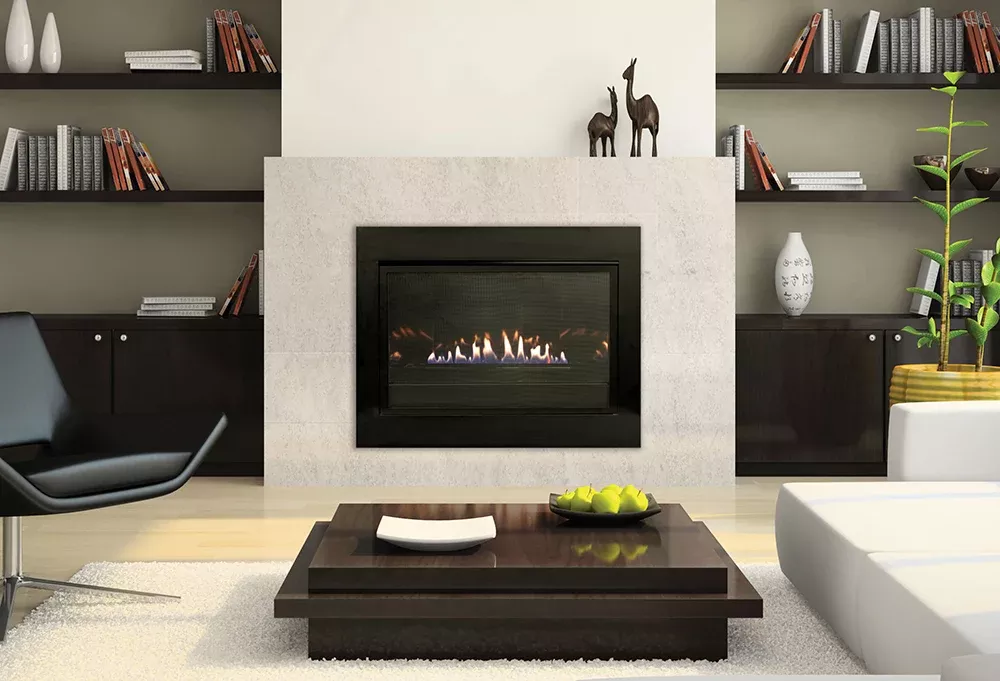 Small Loft Contemporary Vent Free Gas Insert