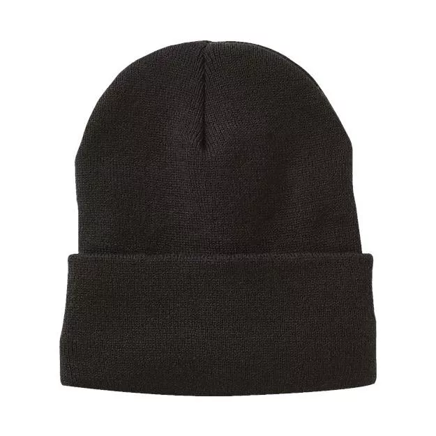 Sportsman - 12" Jersey Lined Cuffed Beanie