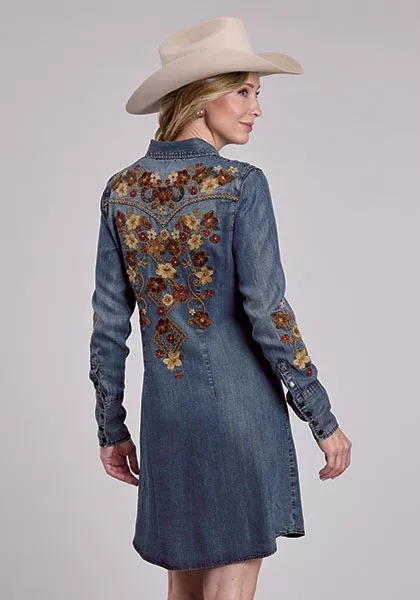 Stetson Women's Tencel Snap Front Dress