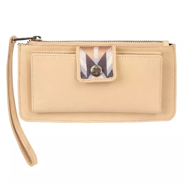 STS Basic Bliss Buckskin Haley Bifold Wristlet