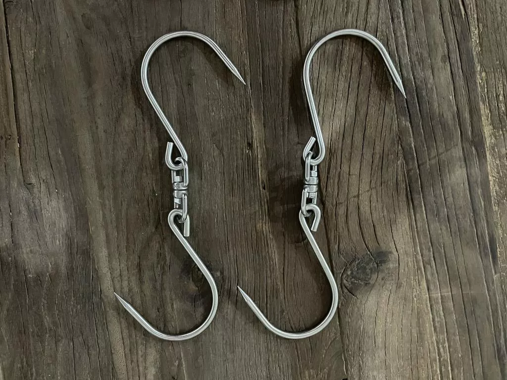 Tagwood BBQ Extended S-Shape Meat Hook - BBQ75SS