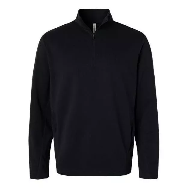 Team 365 Unisex Squad Cadet Quarter-Zip Tech Fleece Pullover