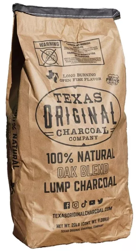 Texas Original Charcoal: Oak Blend 20 LB