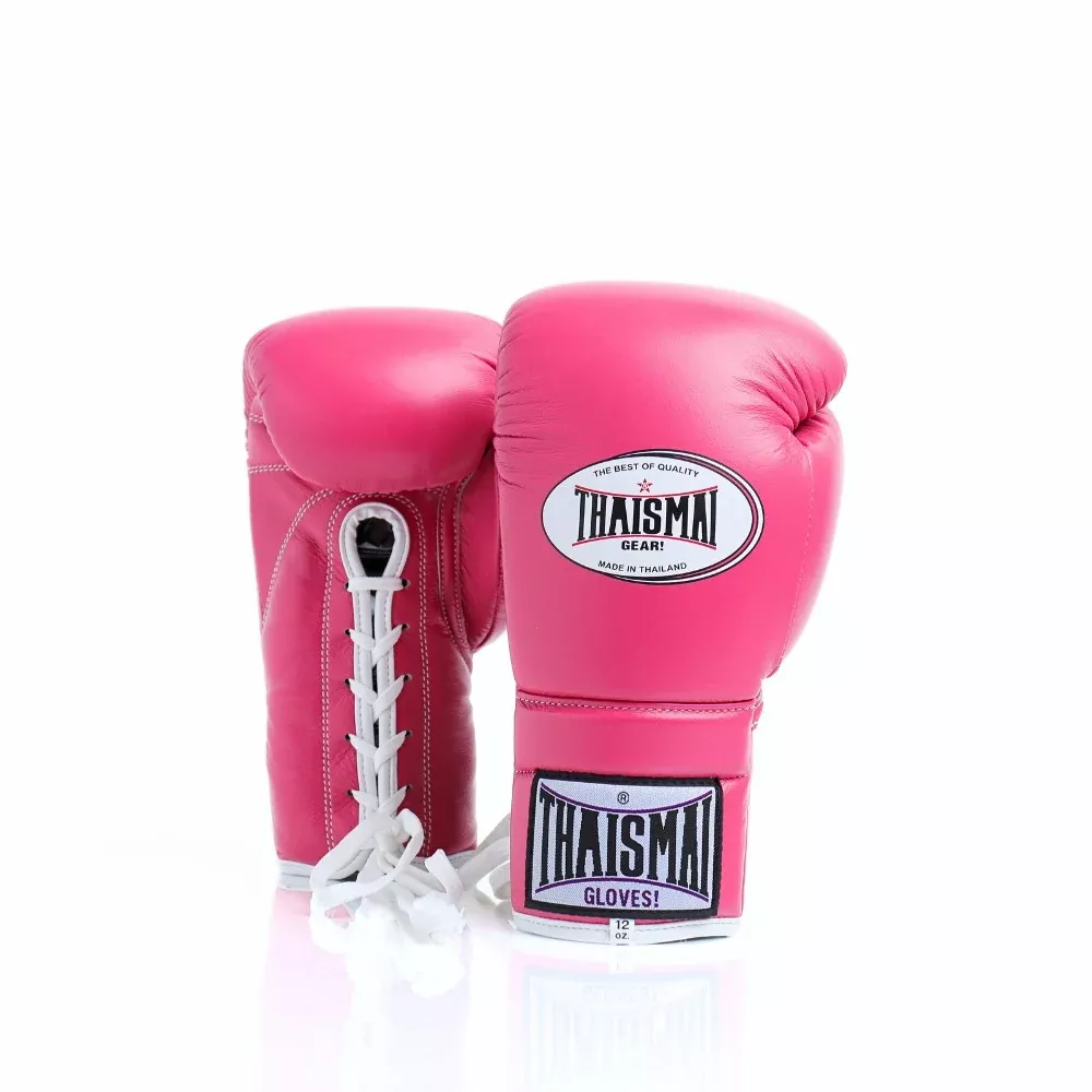 ThaiSmai [BG121] Lace Up Gloves Pink