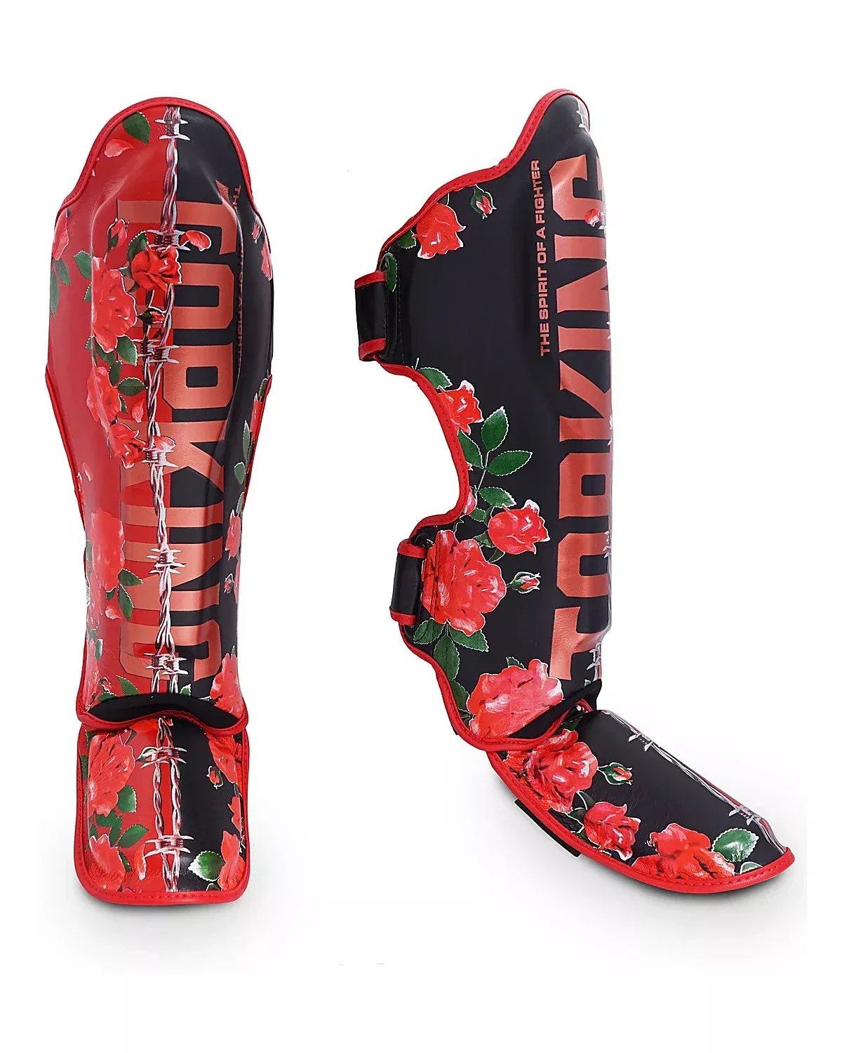 Top King Shin Guards - Rose