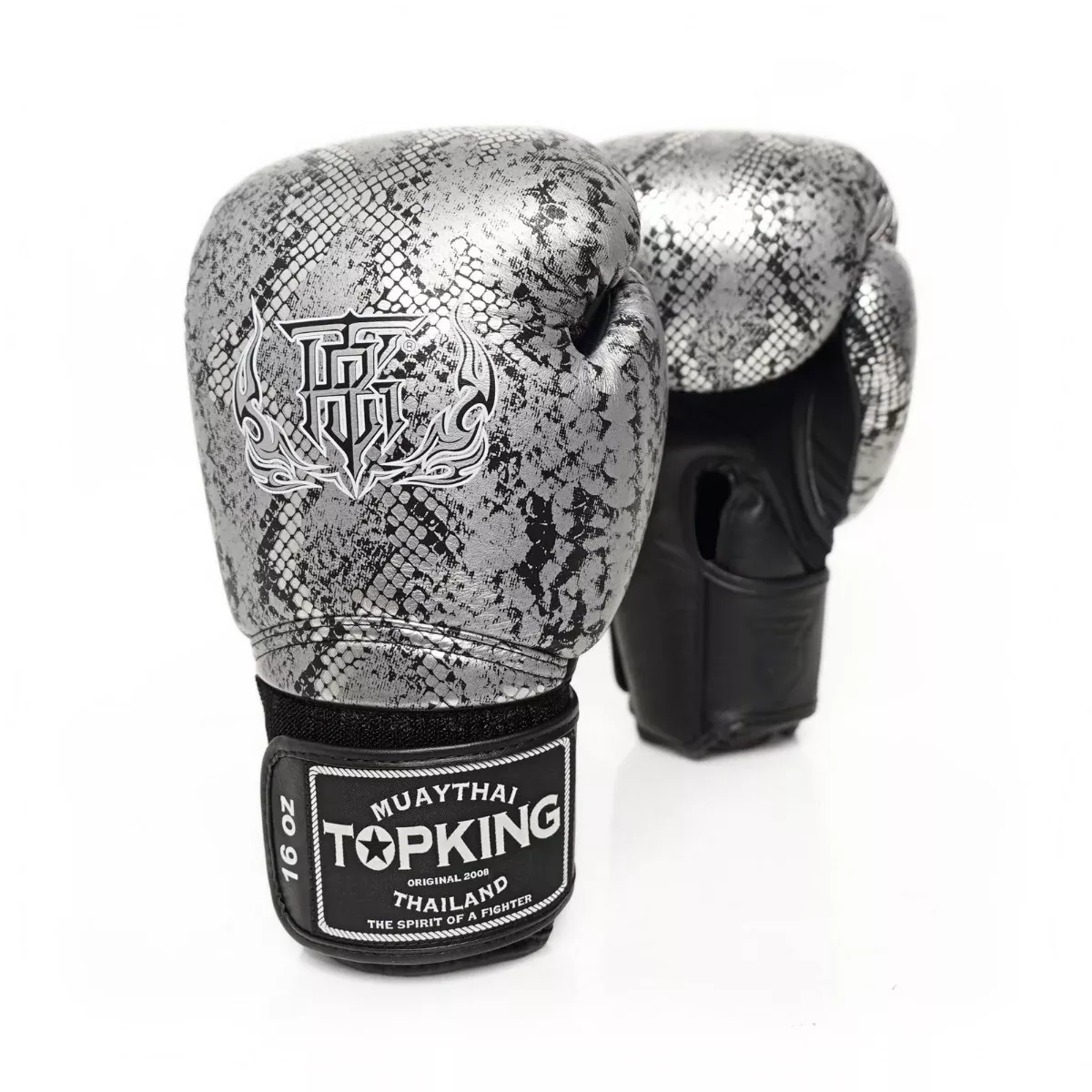Top King TKBGSS-02 Super Snake Python Pattern Boxing Gloves