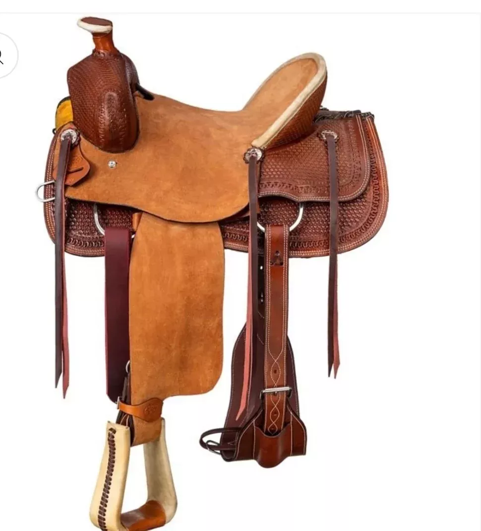 Tough1 16” Bodie Hardseat Ranch Saddle