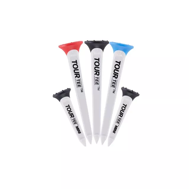 Tour Tees Virtually Unbreakable Plastic Golf Tees