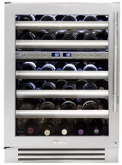 True Refrigeration: 24" Dual Zone Wine Cabinet