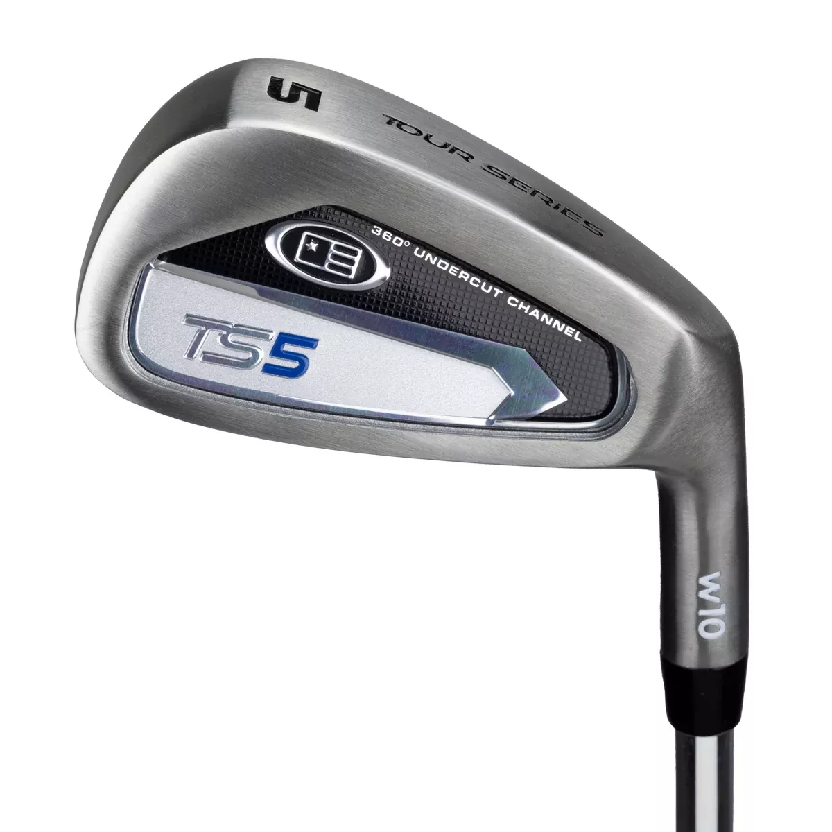 TS5-57 5 Iron, w10 Steel Shaft