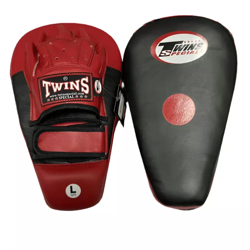 Twins PML21 Focus Mitts – Black Red | KickPunchElbow