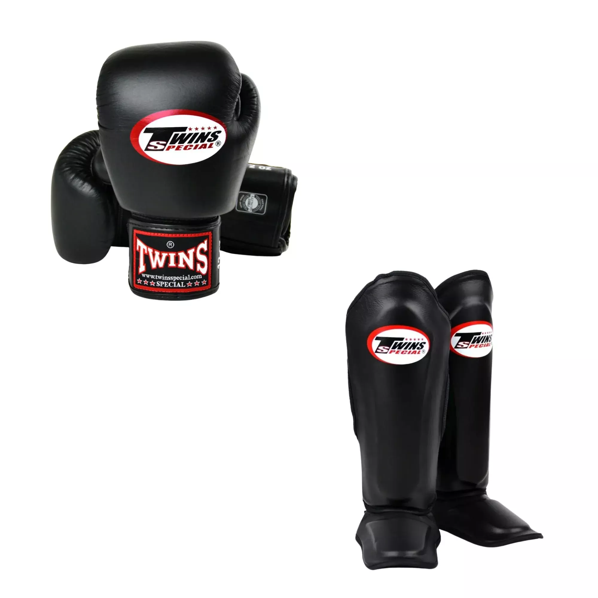 Twins Sparring Bundle (Gloves + Shin Guards – Save 5%)