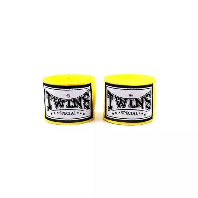 Twins Special CH5 5m Gold Premium Elastic Hand Wraps
