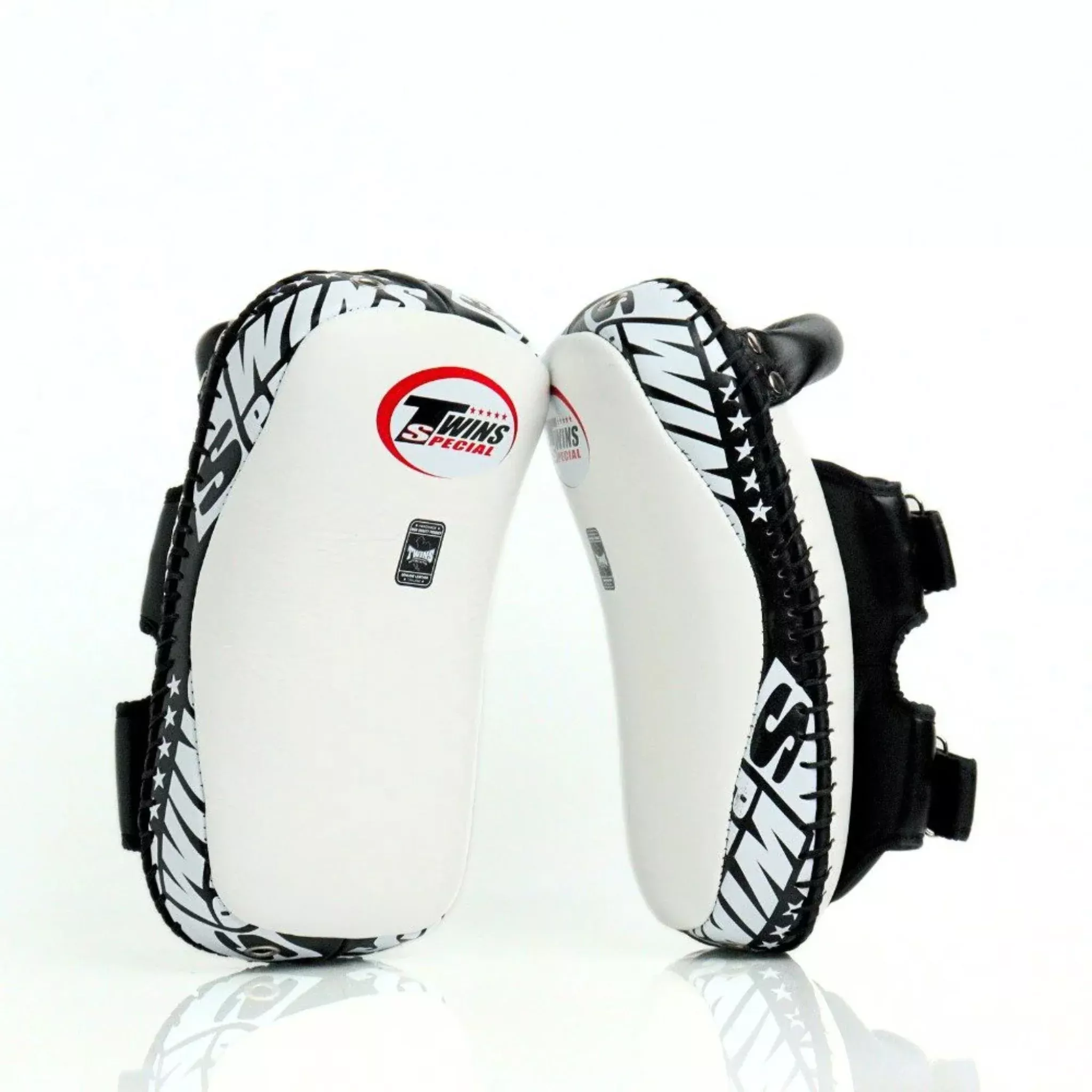 Twins Special Kick Pads KPL-12 White/Black