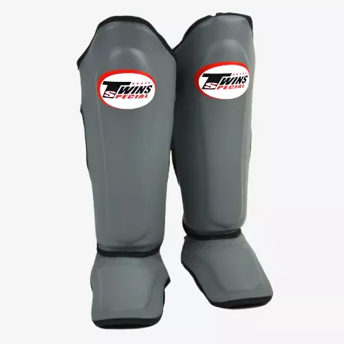Twins Special Shin Guards - SGL-10 - Grey