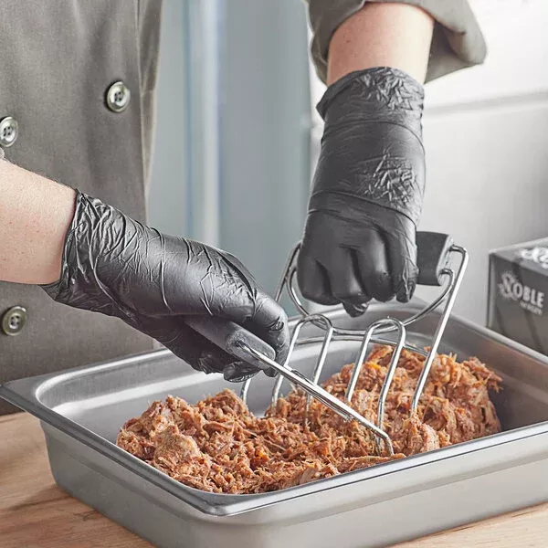 Webstaurant: Black Disposable Gloves