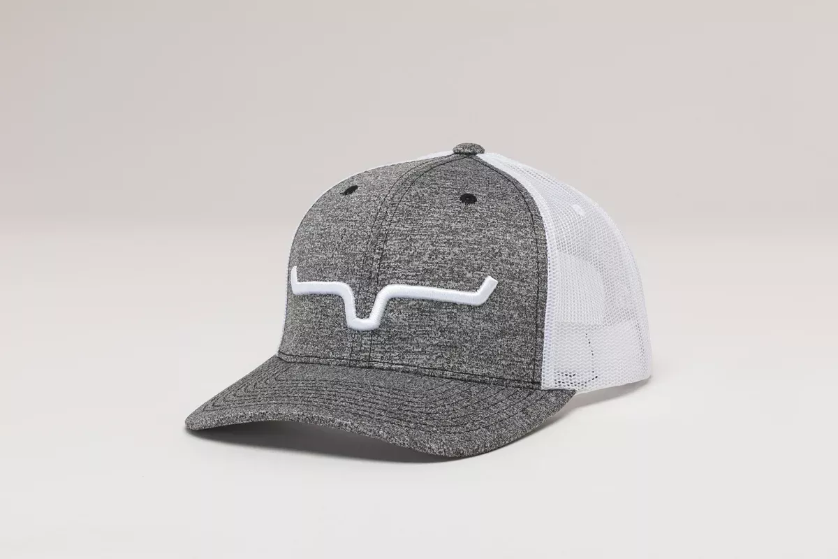 Weekly Trucker Hat in Grey Heather