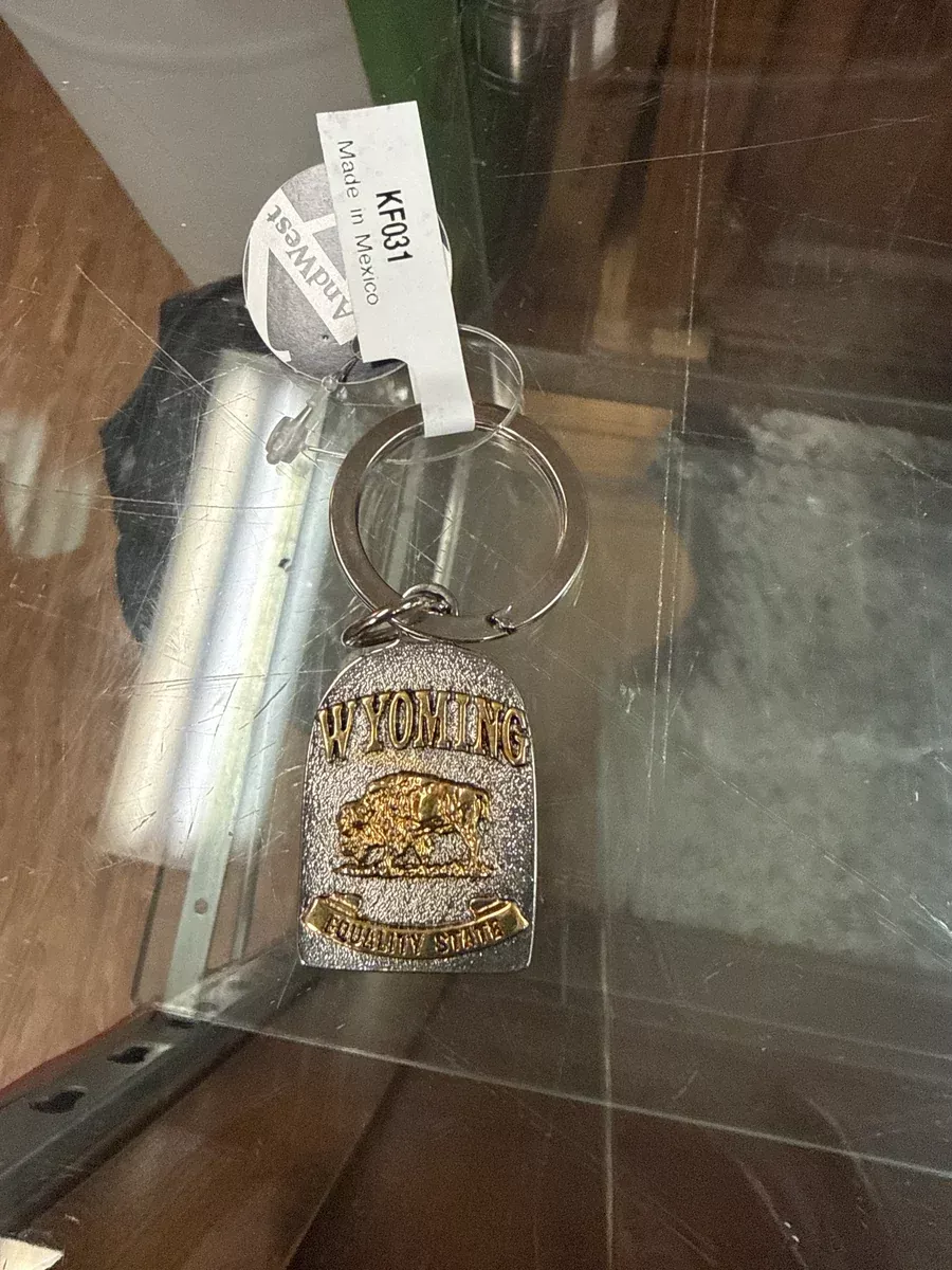 And West Keychain