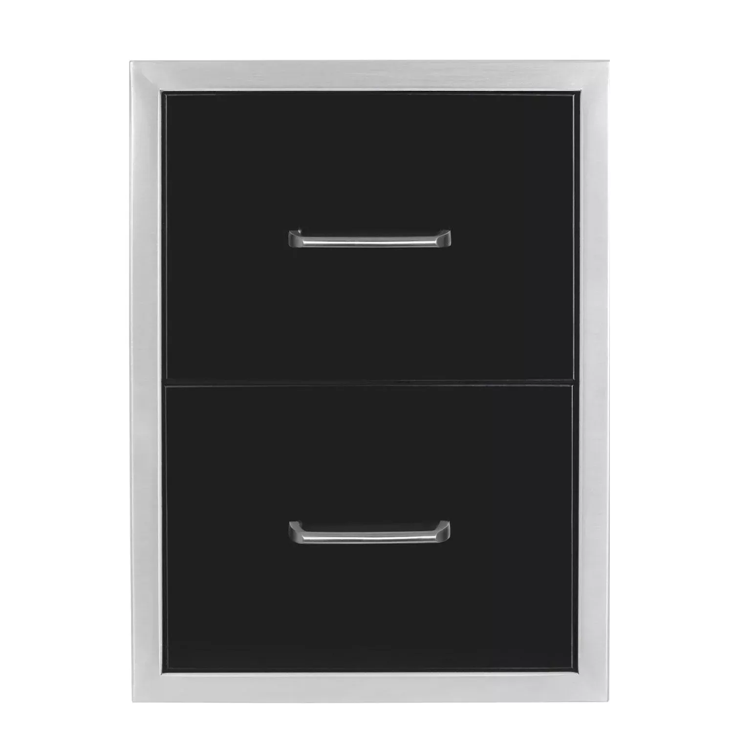 Wildfire 16 X 22 Black SS Double Access Drawer