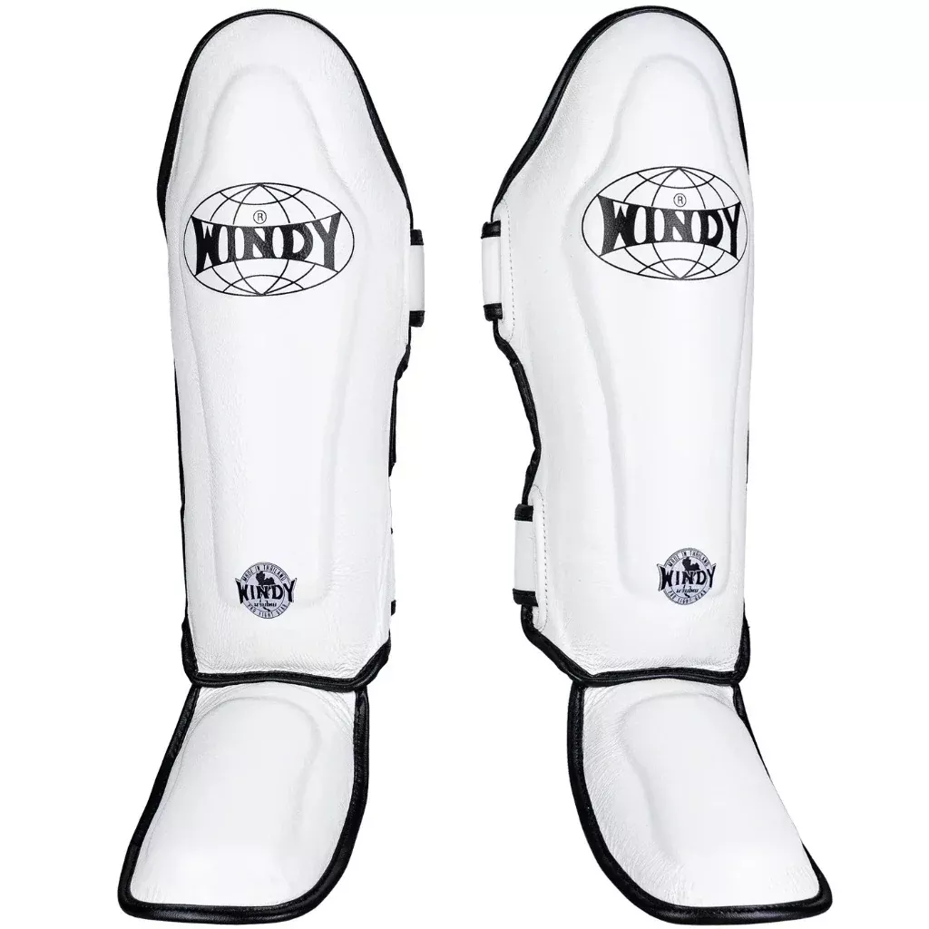 Windys Shin Guards WSG3 White Black