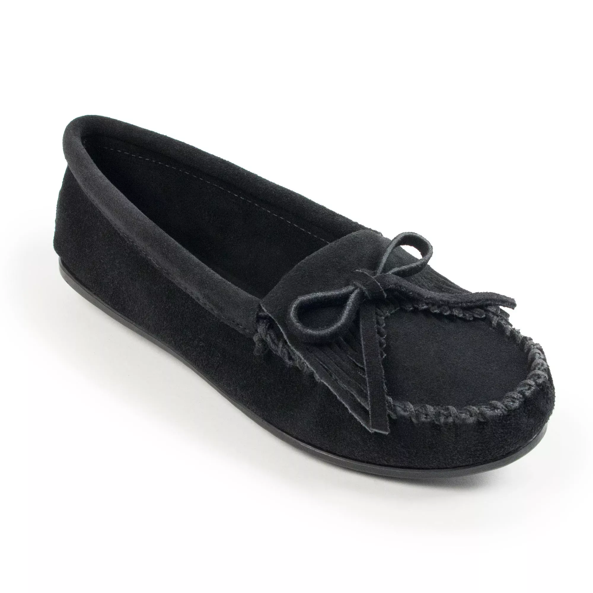 Women's Minnetonka Kilty Hardsole Black 400