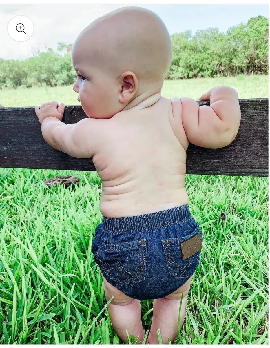 Wrangler Denim Diaper Cover
