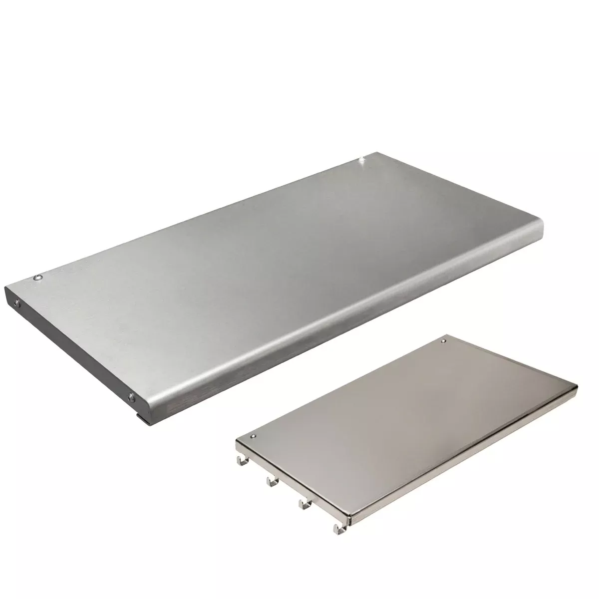 Yoder YS480 Stainless Steel Front & Side Shelf Sleeves