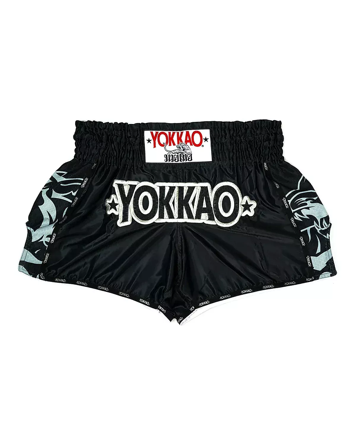 Yokkao Muay Thai Shorts - Silver Tiger