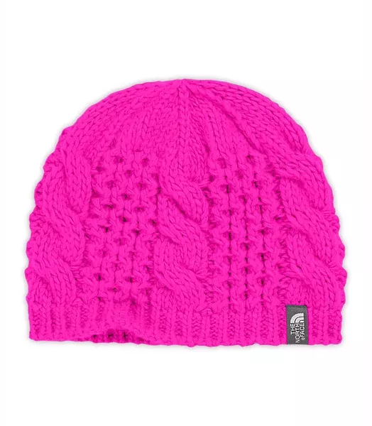 YOUTH CABLE MINNA BEANIE/Luminous Pink