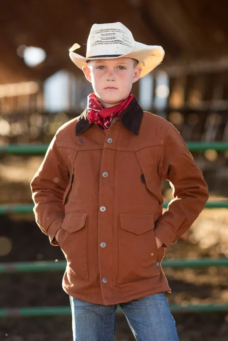 Youth Canvas Ranch Coat