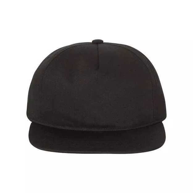 Yupoong Lightly-Structured Five-Panel Snapback Cap