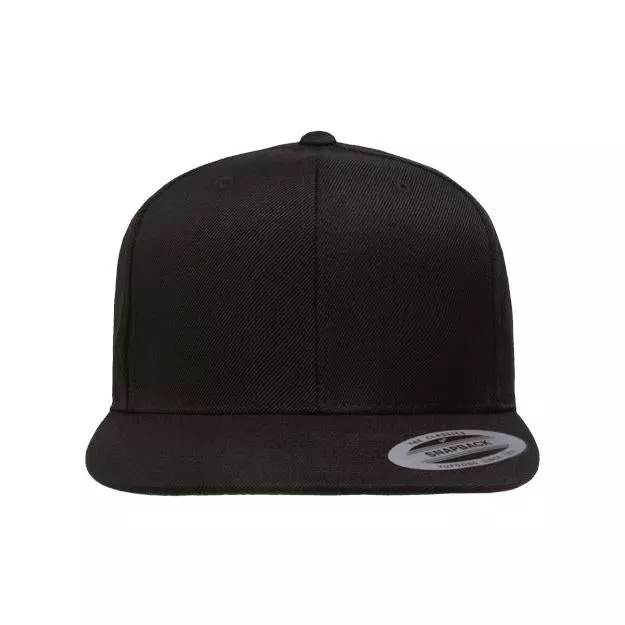 Yupoong Premium Flat Bill Snapback Cap